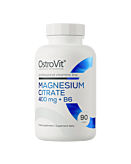 OstroVit Cytrynian Magnezu 400 mg + Witamina B6 90 tabs