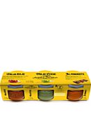 Argodey Fortaleza Mojo Rojo Mojo Verde & Almogrote Zestaw 3w1 Sosy z Wysp Kanaryjskich