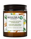 Air Wick Botanica Świeca zapachowa, Karaibski Wetiwer & Drzewo Sandałowe 