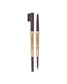 Wibo 3in1 Eyebrow Stylist kredka do brwi z grzebykiem 2 Dark Brown