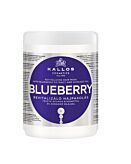 Kallos KJMN Blueberry Revitalizing Hair Mask rewitalizująca maska do włosów z ekstraktem jagód, 1000ml