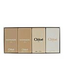 Chloe Zestaw miniatur: Woda perfumowana Nomade + Woda toaletowa Nomade + Woda perfumowana Signature + Woda toaletowa Rose Tangerine