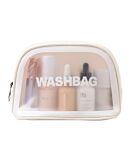 Ecarla Washbag kosmetyczka rozkładana Biała