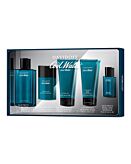 Davidoff Cool Water Men Set: eau de toilette + deodorante stick + gel doccia + balsamo dopobarba + profumo formato da viaggio
