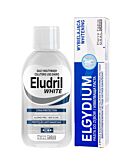 Eludril Zestaw: Płukanka White 500 ml+ Pasta wybielająca 75ml 