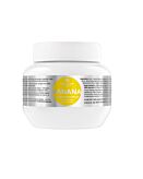 Kallos KJMN Banana Fortifying Hair Mask wzmacniająca maska do włosów z kompleksem multiwitaminowym, 275ml