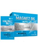 EkaMedica Magnez B6 Activ, Suplement diety z magnezem, witaminą B6 i inozytolem, Proszek