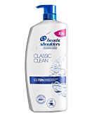 Head&Shoulders Szampon do włosów Przeciwłupieżowy z Pompką Classic Clean