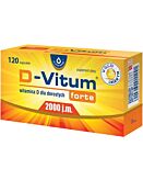 D-Vitum Forte 2000 j.m, kapsułki 120 szt.