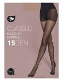 Life Collant Donna 15 Den Natural Taglia 4