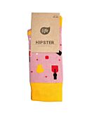 Life Skarpetki Hipster Wzór Manicure Rozm. 43-46