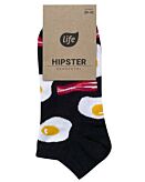 Life Stopki Bawełniane Hipster Wzór Jajko Sadzone Rozm. 39-42