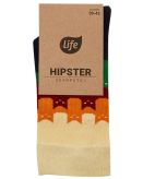 Life Skarpetki Hipster wzór Koty rozm.43-46 1 para