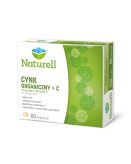 Naturell Cynk Organiczny + C, Tabletki