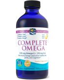 Nordic Naturals Complete Omega 1270 mg, Omega-3 + 170 mg GLA, Płyn