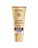Lirene Shiny Touch Fondotinta Coprente Nutriente, Naturale