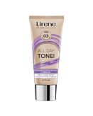 Lirene All Day Tone Fondotinta adattante + siero, Nude