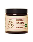 Mydlarnia Cztery Szpaki Scrub Corpo Illuminante allo Zucchero, Rabarbaro e Ciliegia