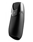 Satisfyer Massaggiatore Power Masturbator Connect App Black Silver Masturbatore