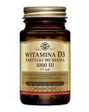 Solgar Witamina D3 25 µg, 100 szt.