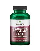 Swanson Glukozamina Chondroityna i MSM Tabletki