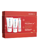 Solverx Pelle Sensibile Set Regalo: Crema Viso + Crema Contorno Occhi + Crema Mani