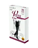 Veera Calze Anti-Trombo Uomo 140 DEN, Colore Ecru, Taglia 1/S