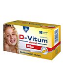 D-Vitum 800 j.m., Witamina D dla dzieci powyżej 3. roku życia, Kapsułki twist-off