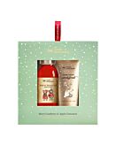 Stara Mydlarnia Set Merry Cranberry & Apple Cake: Gel + Crema Mani