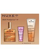 Nuxe Zestaw: HP Or Olejek 100ml + HP Szampon 30ml + HP Olejek pod prysznic 100ml