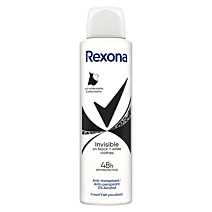 rexona invisible on black + white clothes antyperspirant w sprayu 150 ml     