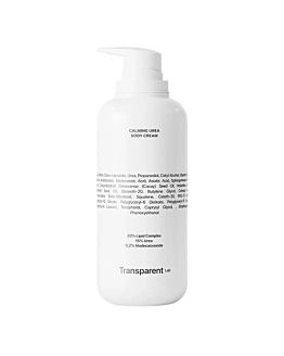 Transparent Lab Calming Urea Body Cream Kuracja do ciała z mocznikiem