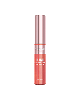 Loreal Lumi Le Liquid Blush Róż w płynie, 625 Gold Pink 