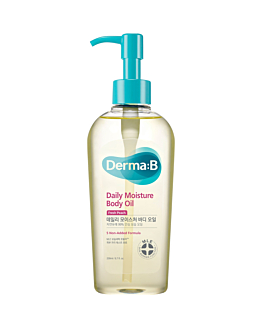 Derma:B Daily Moisture Body Oil Fresh Peach, Nawilżający olejek do ciała z ekstraktem z brzoskwini