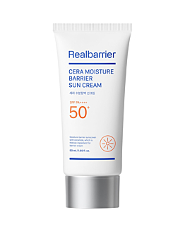 Real Barrier Cera moisture Barrier, Nawilżający krem przeciwsłoneczny, SPF 50+ PA++++