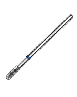 Staleks Pro Expert Frez Diamentowy Zaokrąglony Walec Do Skórek 2,3/6,5 mm Niebieski