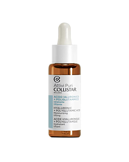 Collistar Attivi Puri Hyaluronic + Polyglutamic Acid Moisturizing Lifting liftingujące serum do twarzy z kwasem hialuronowym i kwasem poliglutaminowym, 30ml