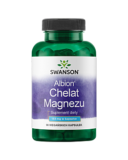 Swanson Albion Chelat Magnezu 133 mg Kapsułki