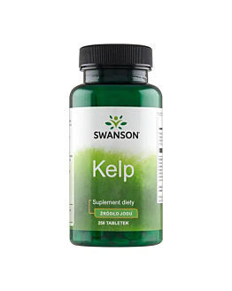 Swanson Kelp Preparat zawierający jod Tabletki