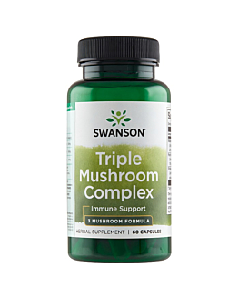 Swanson Triple Mushroom Standardized Complex Kapsułki