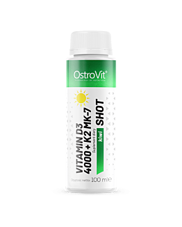 OstroVit Witamina D3 4000 IU + K2 MK-7 Shot 100 ml o smaku kiwi