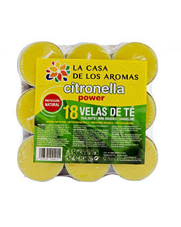 La Casa de los Aromas Citronella podgrzewacze o zapachu trawy cytrynowej 18szt.