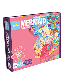 Habarri Puzzle edukacyjne - SYRENKA - 180 szt
