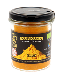 Pięć Przemian Kurkuma bezglutenowa BIO 100 g