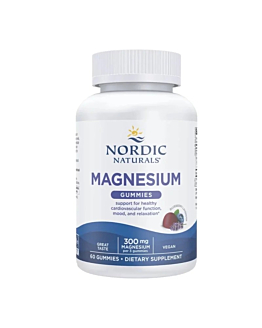 Nordic Naturals Magnesium Gummies Blueberry Lavender 60 żelek