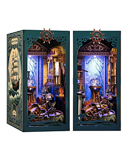 Habarri Miniaturowy domek Book Nook - Zagadka Czarnej Perły