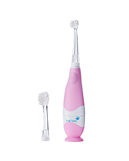Brush-Baby BabySonic szczoteczka soniczna dla dzieci w wieku 0-3 lat Pink