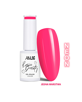 AlleLac Lakier Hybrydowy Spring Vibes Neon Punch Gel Polish x Rosie Beauty 6 g