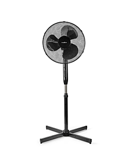 Nedis Wentylator stojący 40W, Czarny