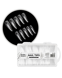 NTN Premium Nail Tips Tipsy Do Przedłużania Paznokci Szpic 100 szt